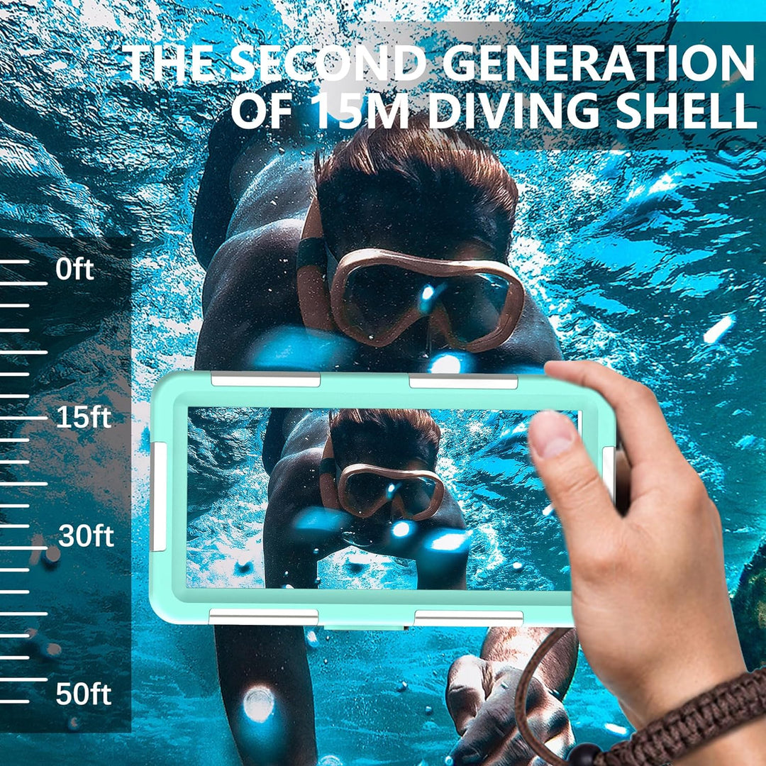IPX8 wasserdichte Tauchen Handyhülle für Schwimmen Universal Smartphone Fall Unterwasser Abdeckung f