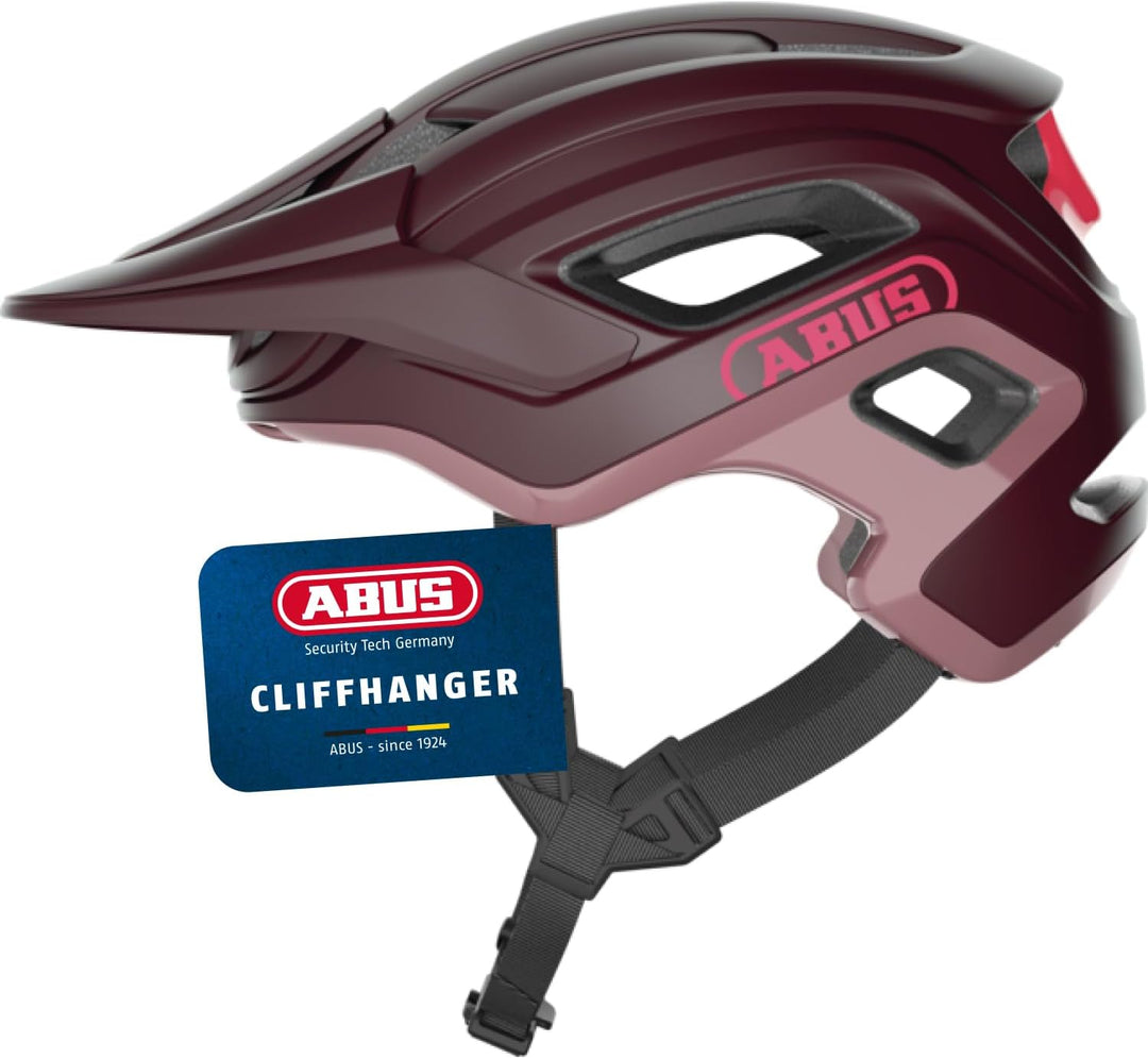 ABUS MTB-Helm Cliffhanger - Fahrradhelm für anspruchsvolle Trails - mit grossen Lüftungsöffnungen &