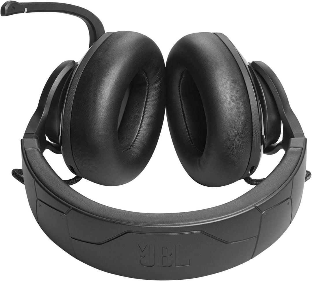 JBL Quantum 910 Over-Ear Gaming Kopfhörer – Wireless 2,4 GHz, Bluetooth 5.2 und 3,5 mm Klinke – Mit