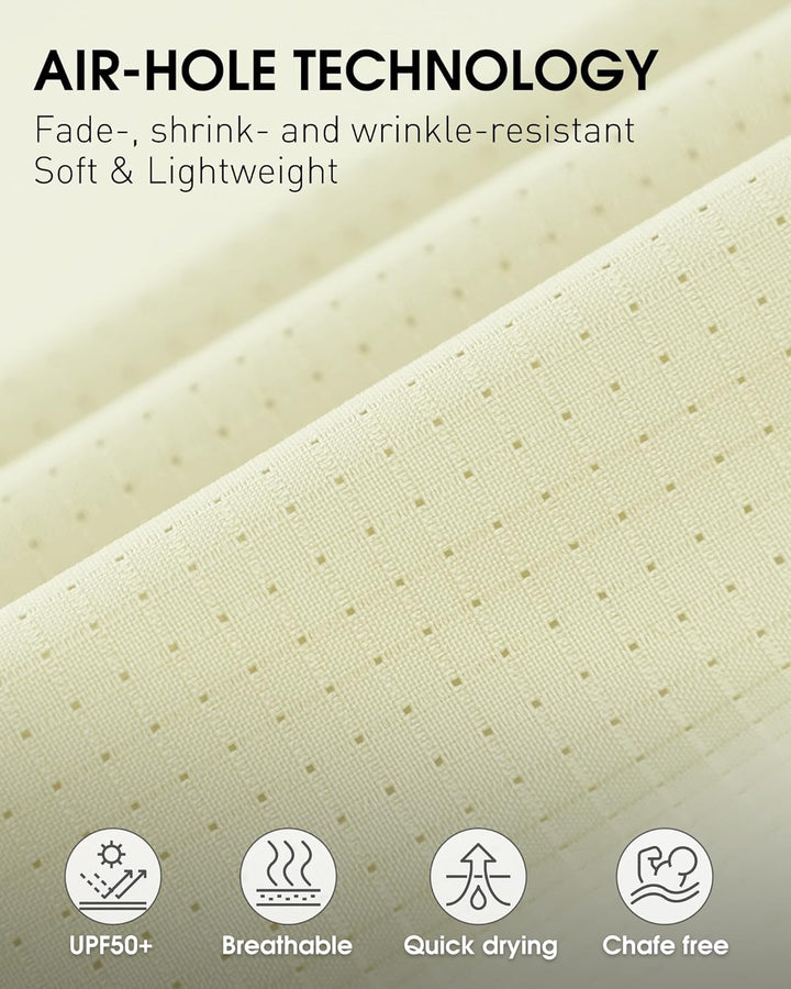 33,000ft Hemd Damen UPF50+ UV Schutz Outdoorhemd Schnelltrocknend Freizeithemd Langarm Funktionshemd