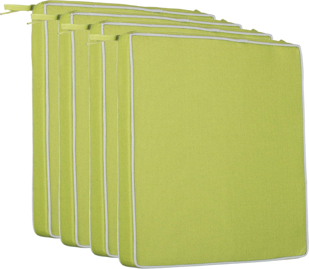 Brandsseller Outdoor Sitzkissen Kissen Dekokissen - Schmutz- und Wasserabweisend - 220 gr. Füllung -