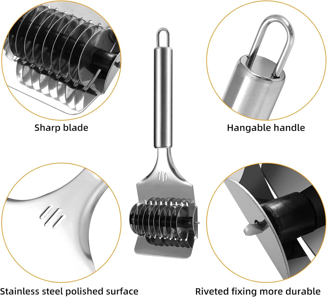 Gdrtwwh Nudelroller & Spaghettischneider Aufsätze Set für KitchenAid Standmixer/PHISINIC Standmixer,