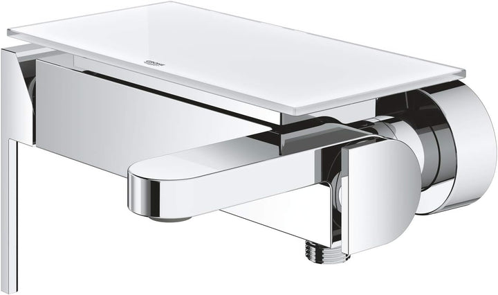 GROHE Plus | Badarmatur- Einhand-Wannenbatterie | mit Temperaturbegrenzer | chrom | 33553003 Chrom E