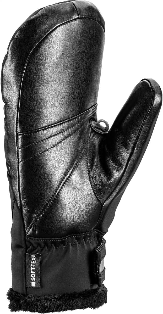 LEKI Damen Snowfox 3D Handschuhe Schwarz EU 6, Schwarz EU 6