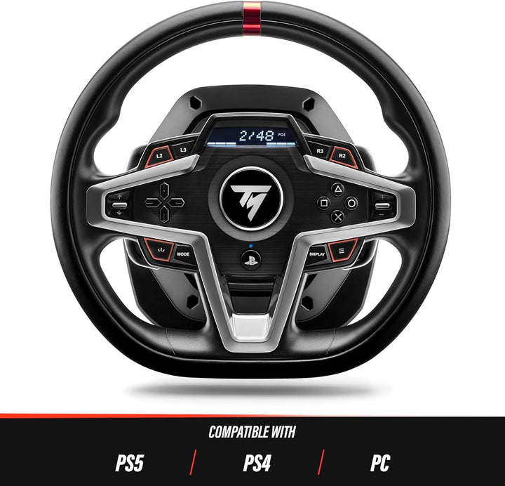 Thrustmaster T248 Force Feedback Racing Wheel und Pedalset für PS5 / PS4 / PC Playstation | PC T248