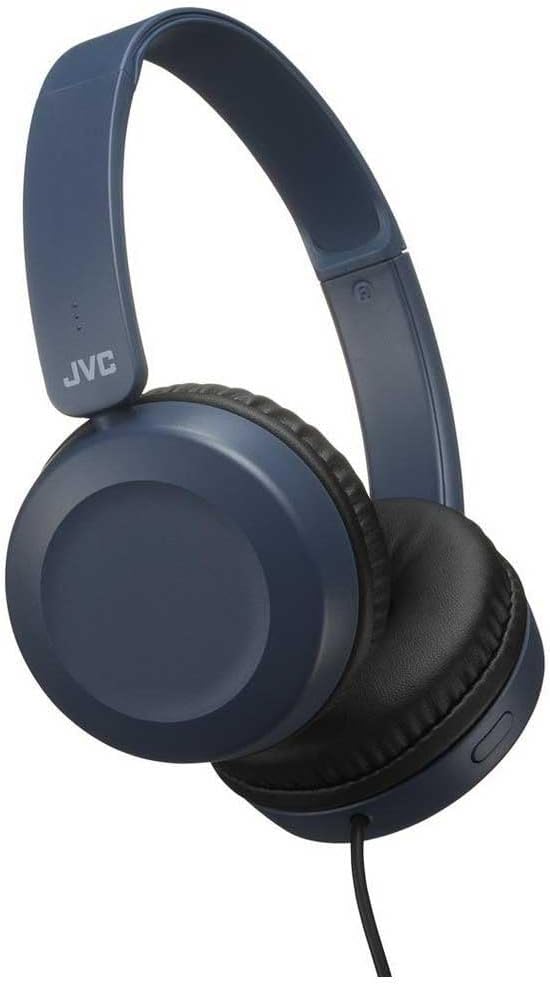 JVC HA-S31M Kopfhörer und Mikrofon, Binaural, Kopfbügel, Blau – Kopfhörer und Mikrofone (kabelgebund