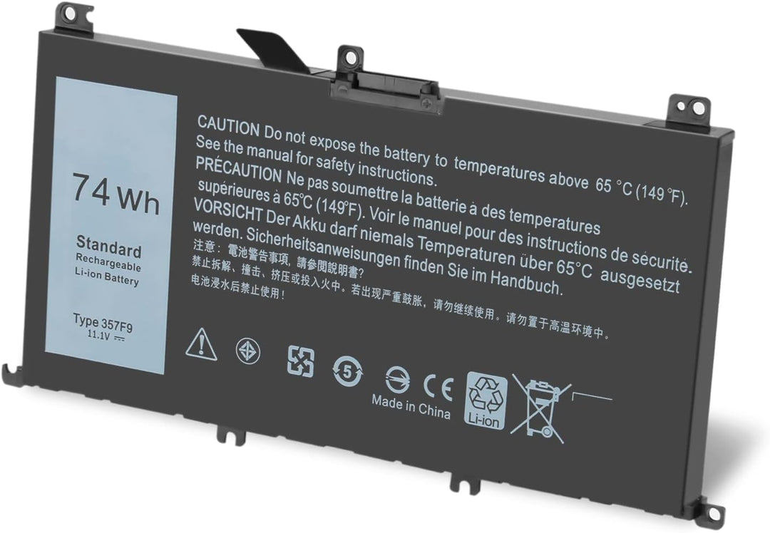 Exmate 357F9 0GFJ6 Akku für Dell Inspiron 15 7000 Series 7566 7567 7557 7559 5576 5577 INS15PD-1548B