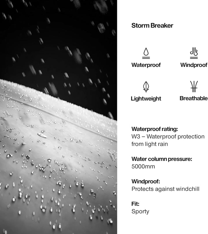 RAINS Unisex Stormbreaker Regenjacke, M 47 Marineblau