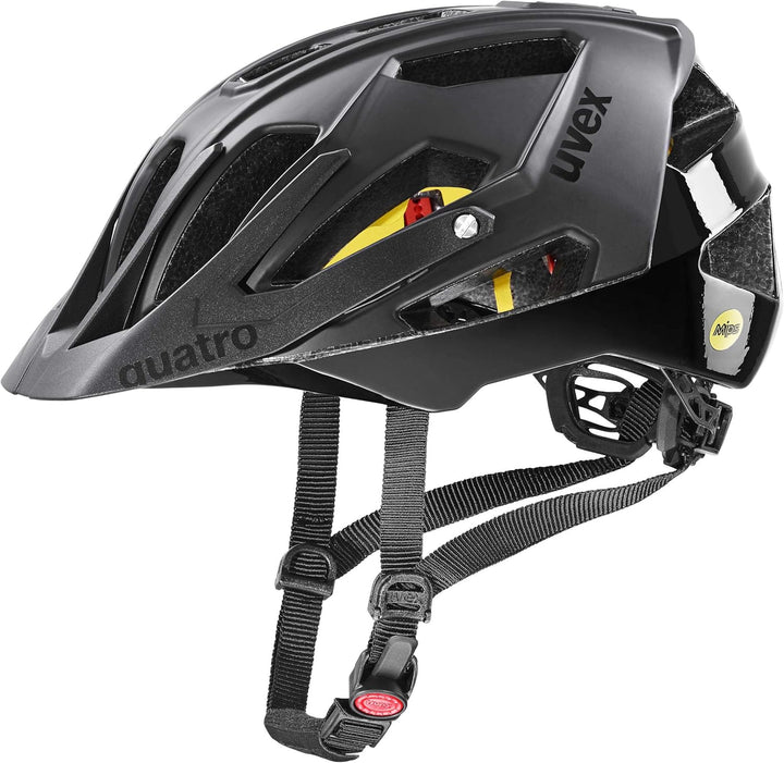 UVEX Quatro CC MIPS Helm schwarz 52-57 cm, 52-57 cm