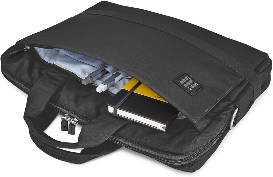 Moleskine ID Kollektion Horizontaler Messenger Bag mit Schultergurt (Gerätetasche für PC, Tablet, No