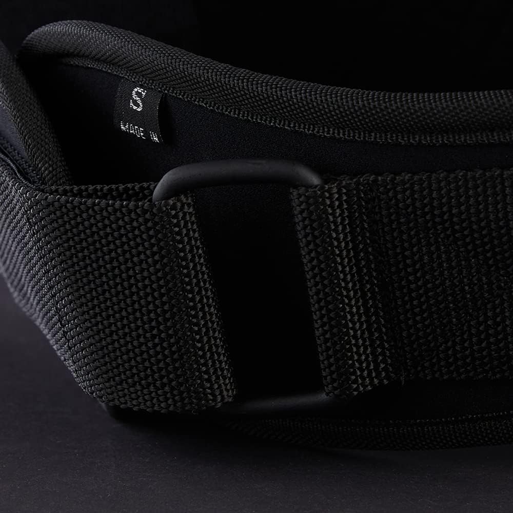 Chiba Damen Gürtel Nylon Performer XS Schwarz, XS Schwarz