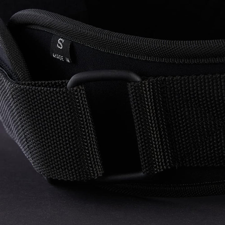 Chiba Damen Gürtel Nylon Performer XS Schwarz, XS Schwarz