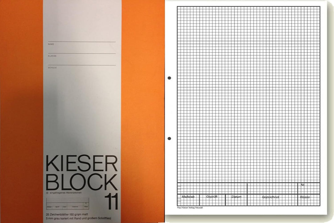 Brunnen Kieserblock | verschiedene Lineaturen und Verpackungseinheiten zur Auswahl (3, Lineatur 11 (