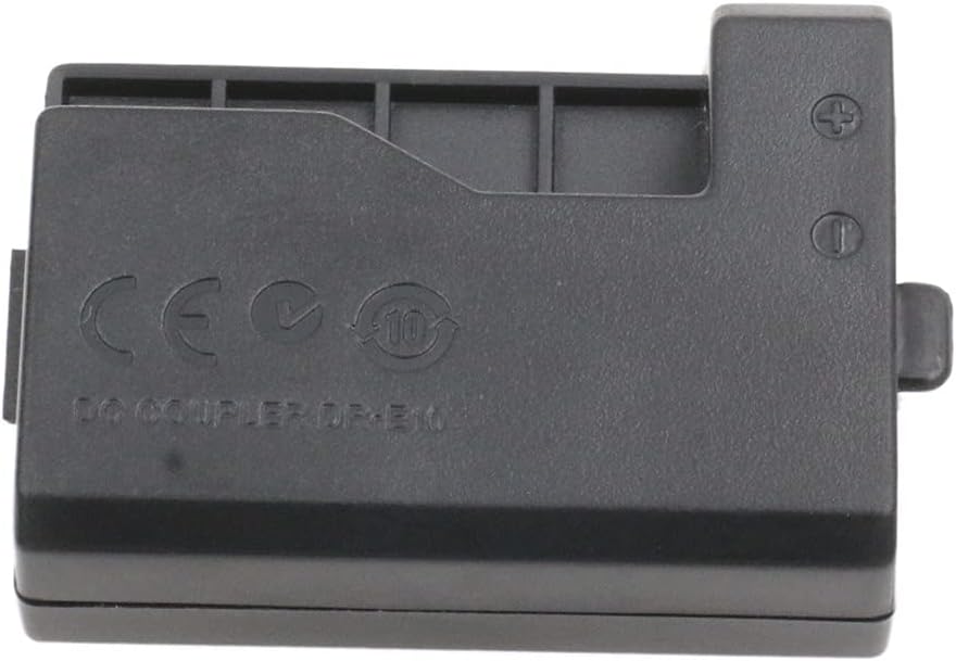 HangTon LP-E10 Dummy Akku AC Netzteil Kit für Canon EOS 1100D 1200D 1300D 2000D 4000D, Rebel T3 T5 T