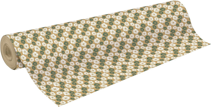 Clairefontaine 223906C - Rolle Geschenkpapier Kraft Naturbraun, 70g, grosse Breite 50x0,70m, ideal z