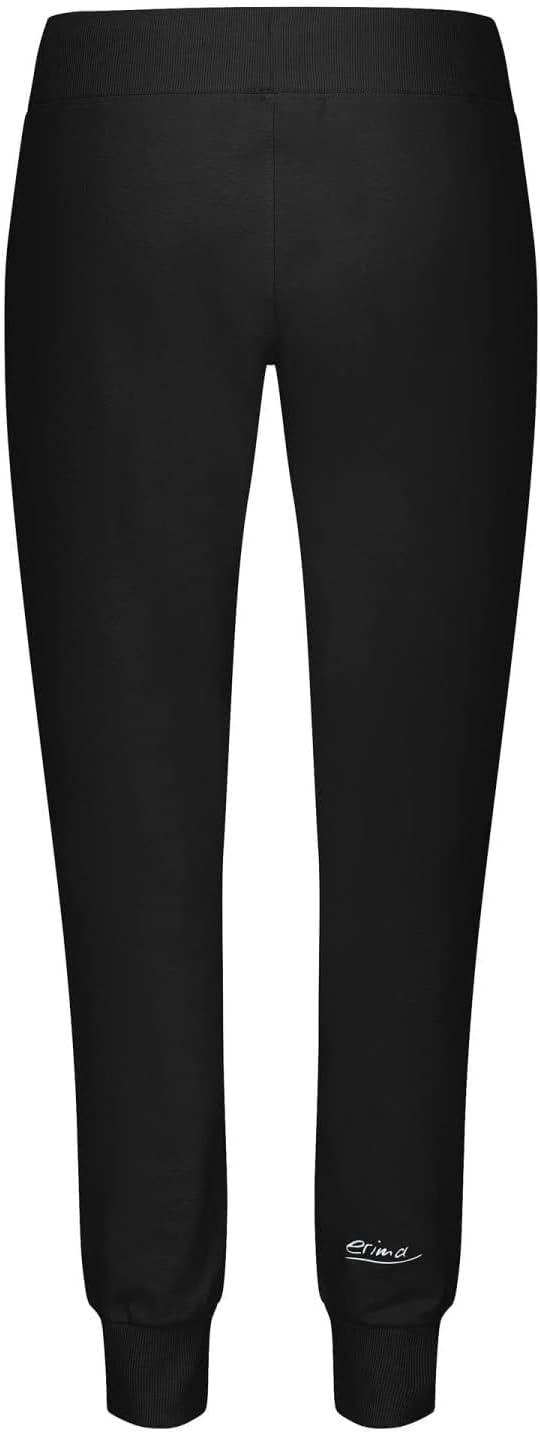 Erima Damen Trainingshose Sweatpants with Cuff 34 Schwarz, 34 Schwarz