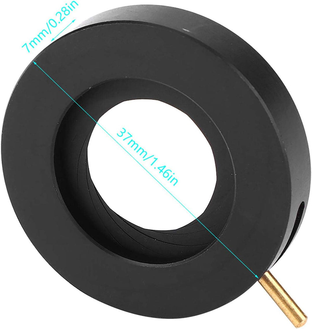 Einstellbare Irisblendenblende Mikroskop-Irisadapter Aperture Einstellbare Linse Optische Blende für