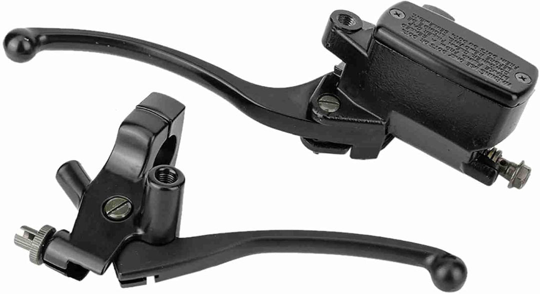 1 Set 1 "25mm Motor Handbremskupplung Hauptbremszylinder Bremspumpe Kupplungsabfälle Kompatibel mit