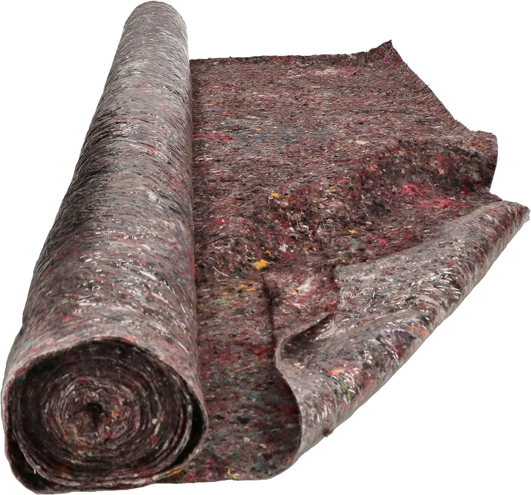 KOTARBAU® Malerfilzmatte Filz 1 x 25 m 180 g/m2 mit Anti-Rutsch-Folie als Bodenschutz, 1 x 25 m