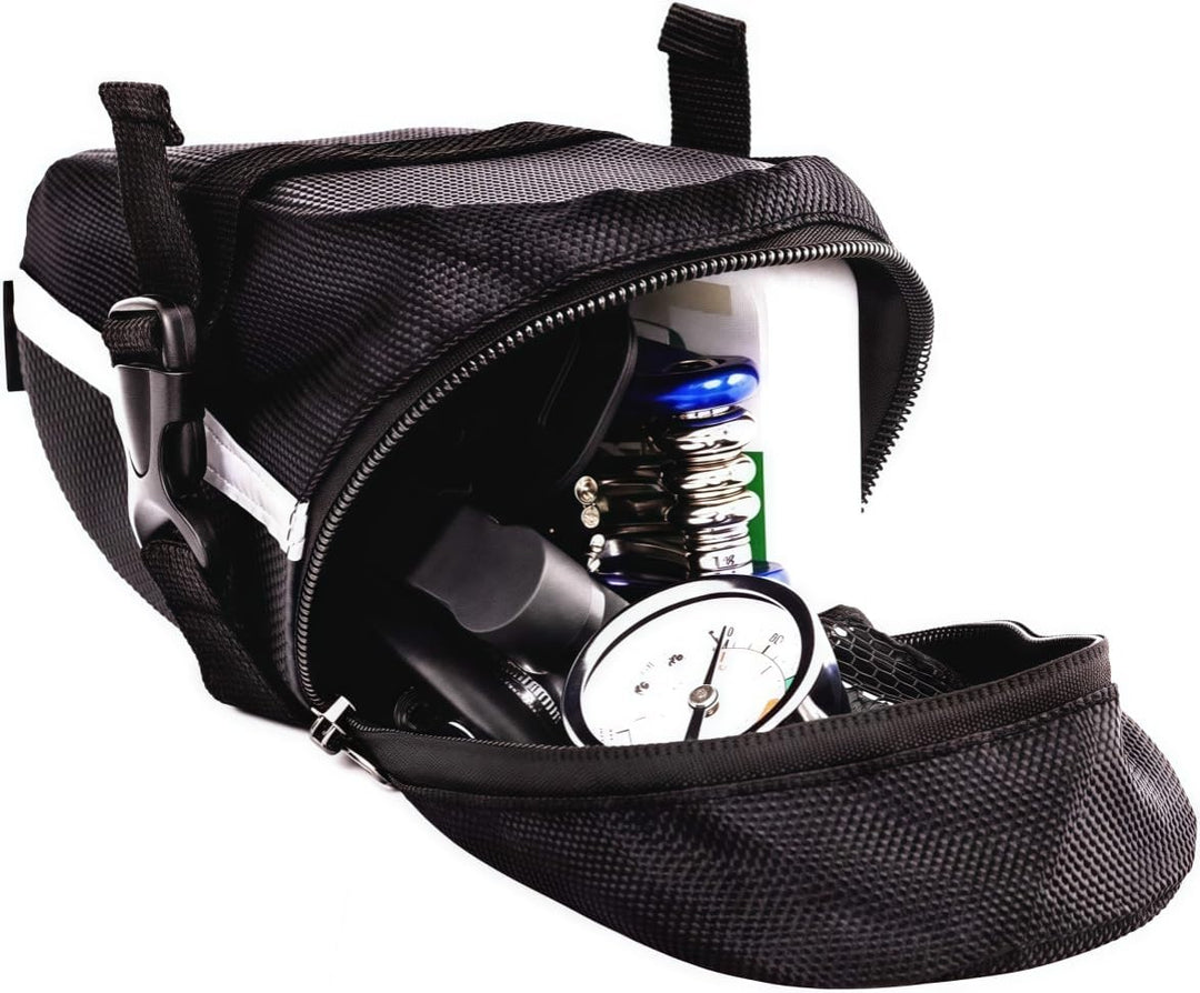 COZYROOMY Fahrrad Reifen Reparaturset - Reparatur Werkzeug Set mit 210 Psi-Minipumpe 10 in 1 Multito