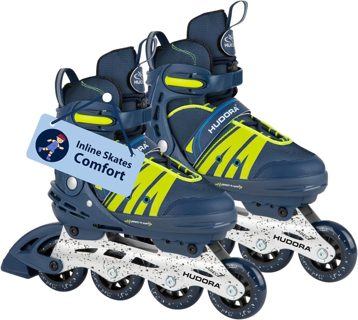 HUDORA Inlineskates Comfort, Softboot Inliner für Kinder, Jugendliche und Erwachsene - Verschiedene