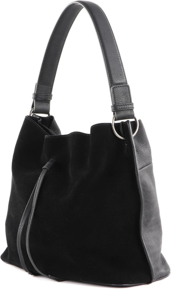 FREDsBRUDER Bucket Bag Dylan Small mit Label-Applikationen S Schwarz, S Schwarz