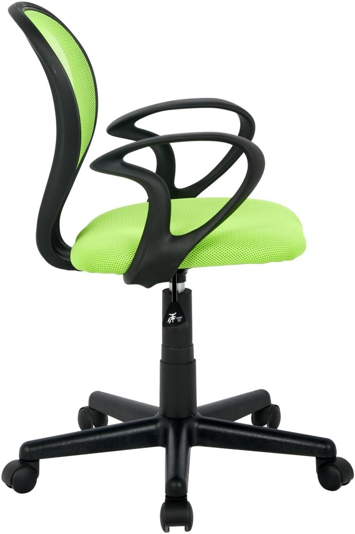 SixBros. Bürostuhl,Schreibtischstuhl, Drehstuhl für’s Büro oder Kinderzimmer, stufenlos höhenverstel