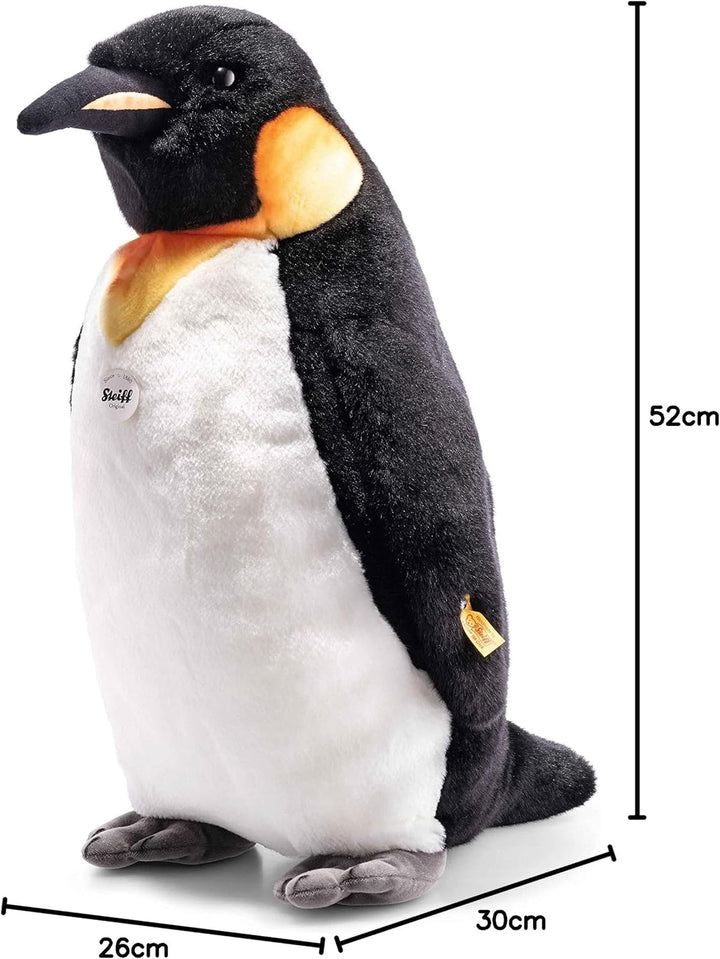 Steiff Palle Koenigspinguin - 52 cm - Kuscheltier - schwarz/Weiss, 075902