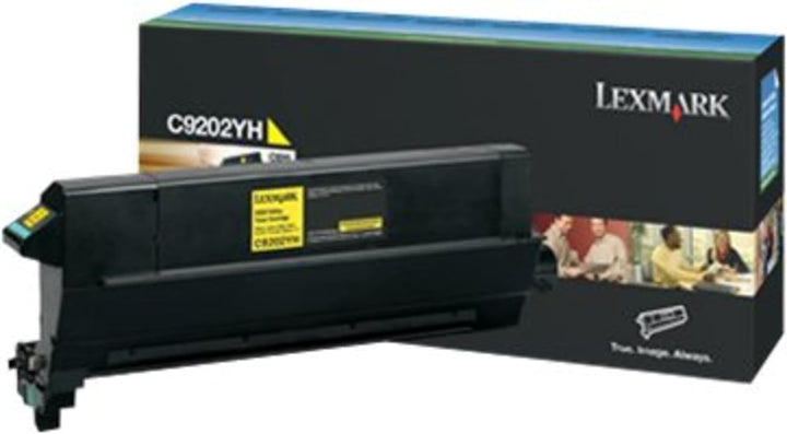 Lexmark 00C9202YH Tonerkassette gelb für C920