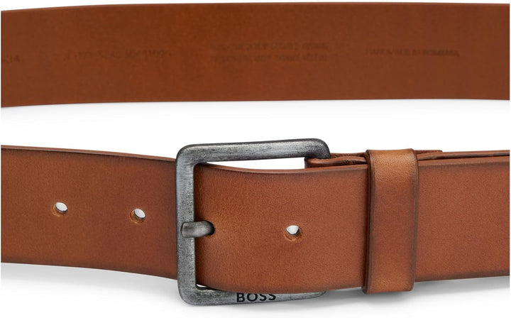 BOSS Herren Gürtel 80 Braun, 80 Braun