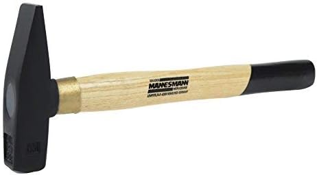 Brüder Mannesmann 124-tlg. Werkzeugsatz im Alukoffer, M29072 & M76503 Schlosserhammer 300 g