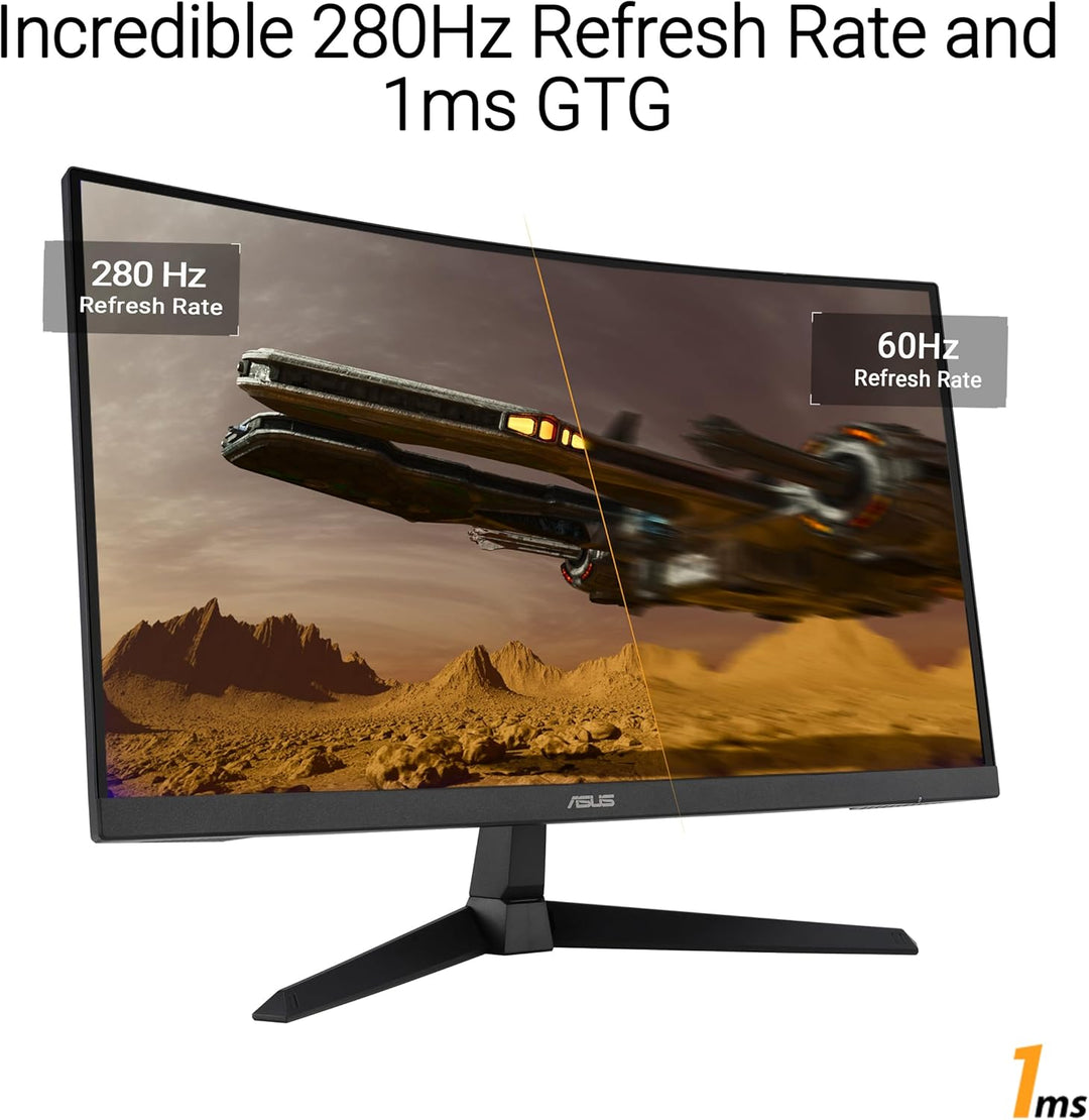 ASUS TUF Gaming VG32VQ1BR | 31,5 Zoll WQHD Curved Monitor | 165 Hz, 1ms MPRT, FreeSync Premium, HDR