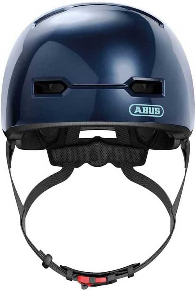 ABUS Kinderhelm Skurb Kid - robuster Fahrradhelm im Skater-Look mit Platz für einen Zopf und vielfäl