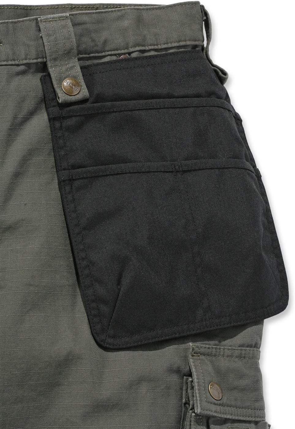 Carhartt Herren Ripstop-Hose mit Mehreren Taschen Hose (1er Pack) 38W / 32L Moss, 38W / 32L Moss
