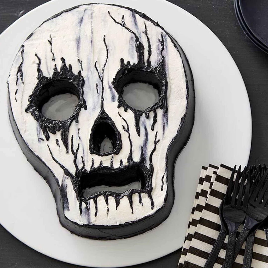 Wilton Backform "Totenkopf" - Kuchenform - Halloween - Skull Einheitsgrösse, Einheitsgrösse