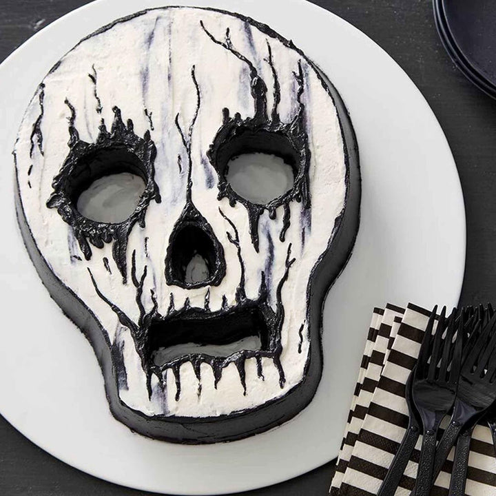 Wilton Backform "Totenkopf" - Kuchenform - Halloween - Skull Einheitsgrösse, Einheitsgrösse