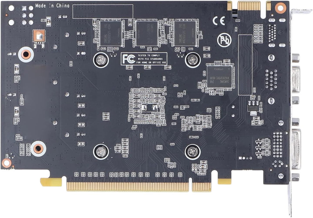 Goshyda GTX550TI Gaming-Grafikkarte, 2 GB GDDR5 128BIT 4K HDR, Tragbarer Dual-Lüfter, Geräuscharm, D