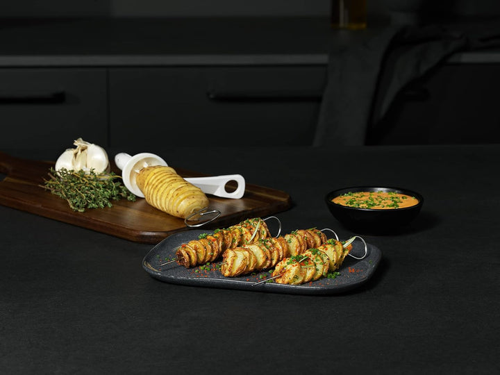 AEG AAFEK1 Erweiterungsset für Heissluftfritteuse AF6 (Mehrzweckform, Grillrost, Gemüsespiralschneid