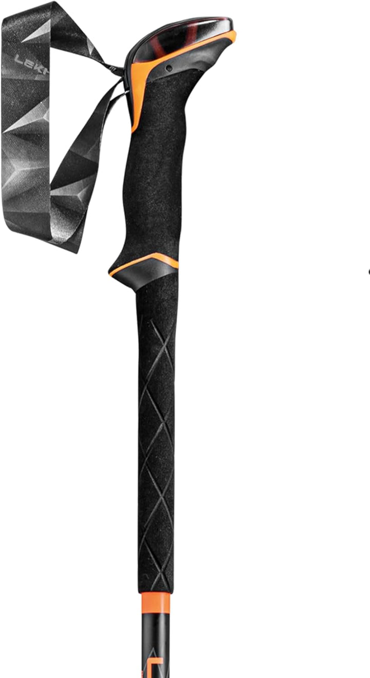 LEKI Sherpa Lite Stöcke neonorange-black-denimblue (68) 100 - 135, neonorange-black-denimblue (68) 1