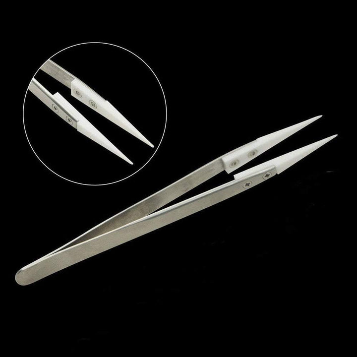 Leeko Spule DIY Werkzeug Kit V3, Wickelzubehör-Set mit Wickelhilfe (V4) /Mini Ohm Reader/Pinzette/Hi