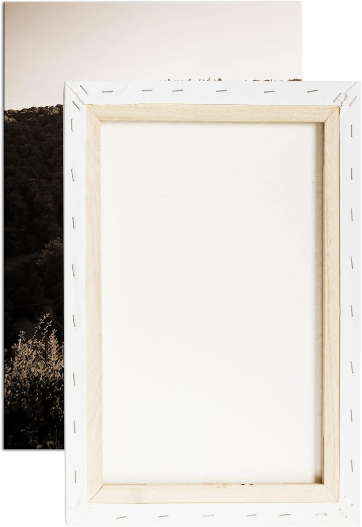 deyoli Märchenschloss Format: 80x60 Effekt: Sepia als Leinwandbild, Motiv fertig gerahmt auf Echthol