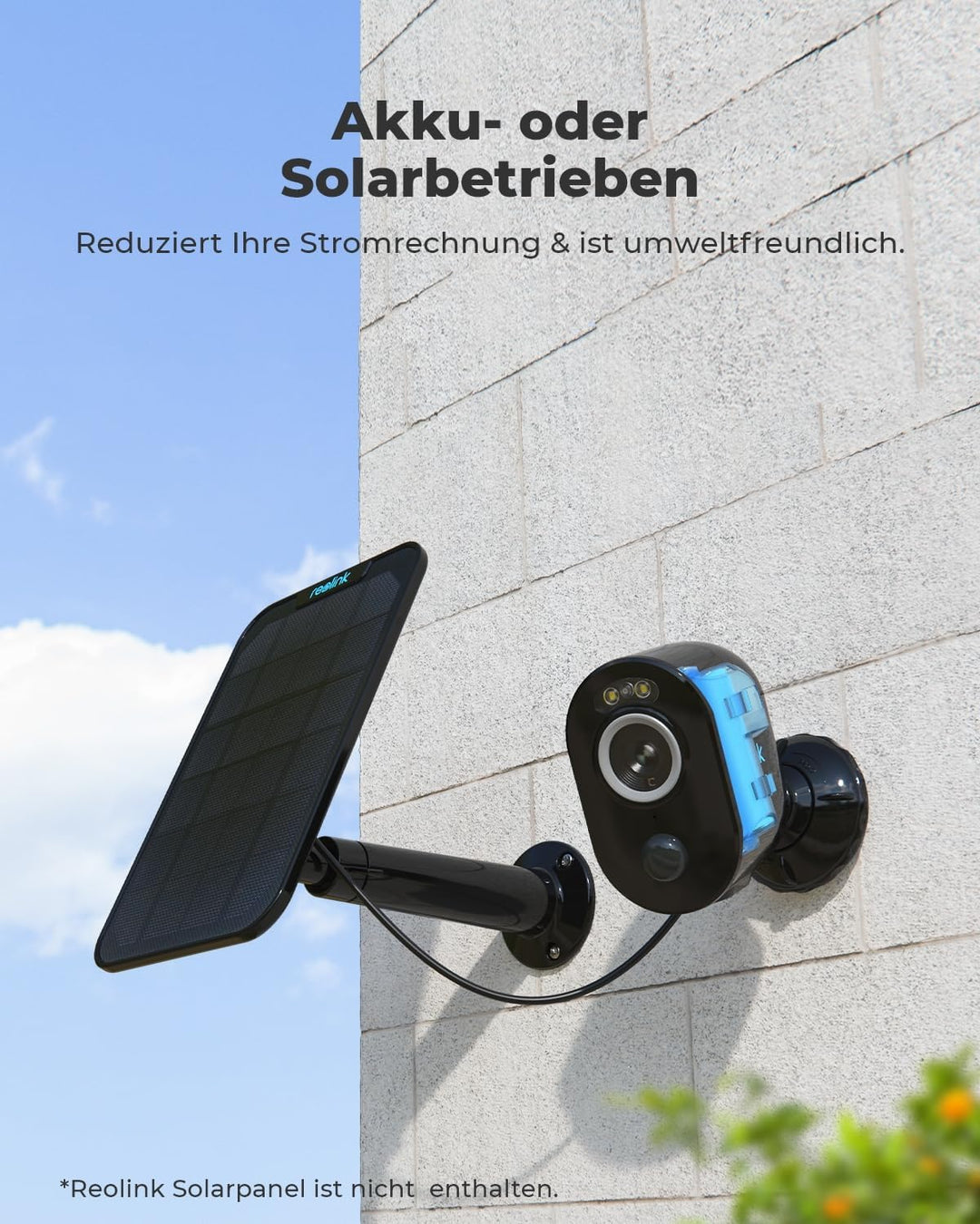 Reolink 2K 4MP Überwachungskamera Aussen Akku mit 2,4GHz/5GHz WiFi, Smarter Erkennung, WLAN IP Kamer