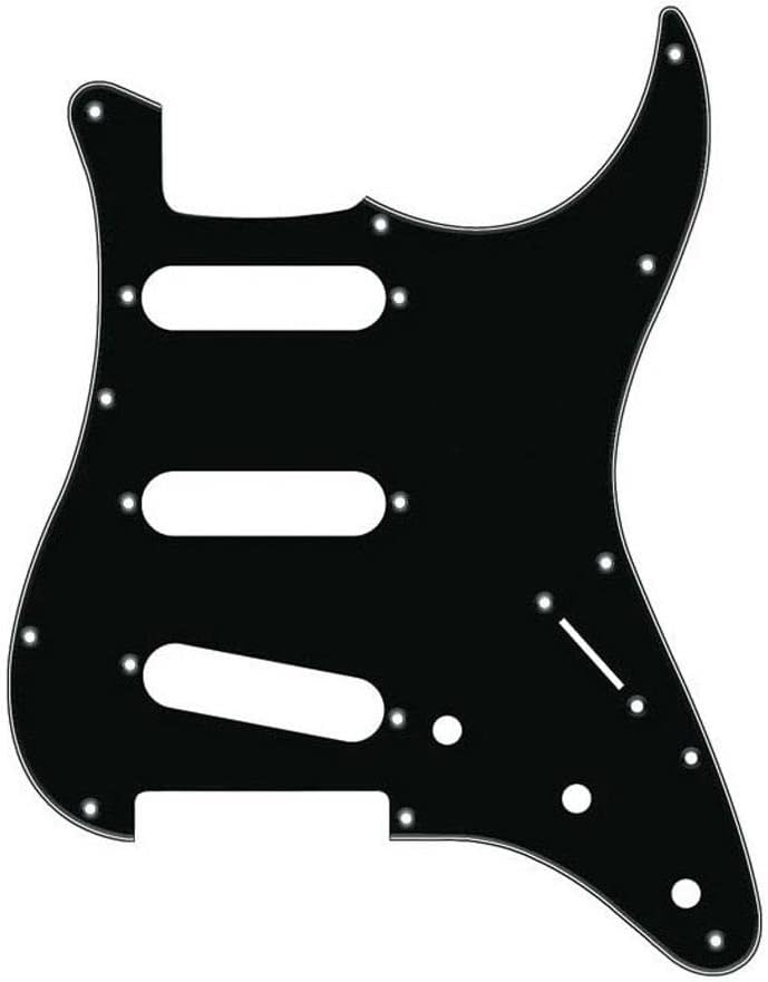 Fender® »11-HOLE MODERN-STYLE STRATOCASTER® S/S/S PICKGUARD« Schlagbrett/Pickguard für Strat® - 3-la
