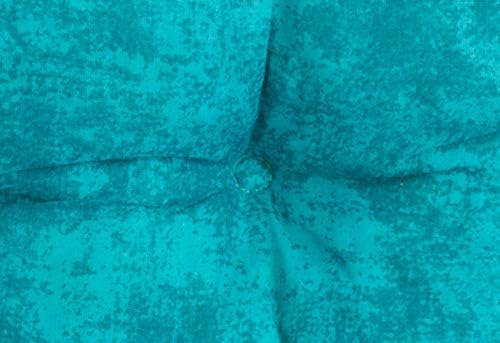 Brandsseller Kissen-Set Sitzkissen Dekokissen Stuhlkissen Zierkissen Stuhlauflage 6er-Set Türkis, 6e