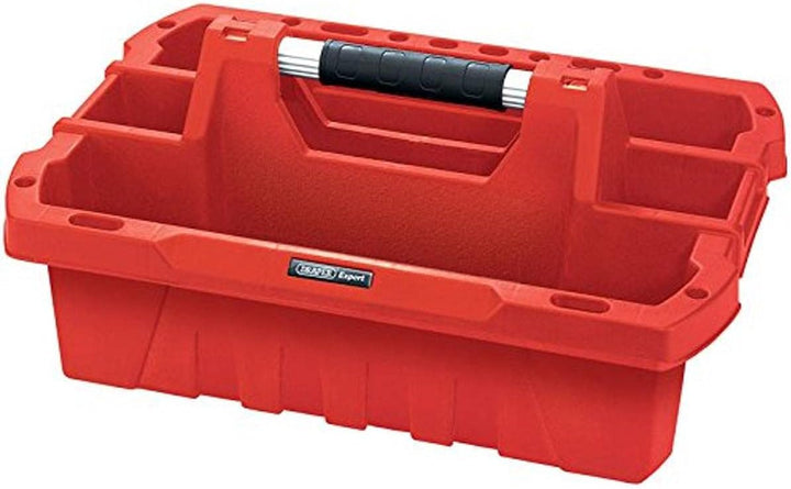 Draper 5179 Kunststofftragetablett, Rot, schwarz