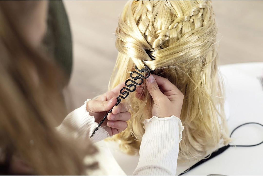 Smoby Grosser Friseur-Stylingkopf + Haarschmuck-Zubehör