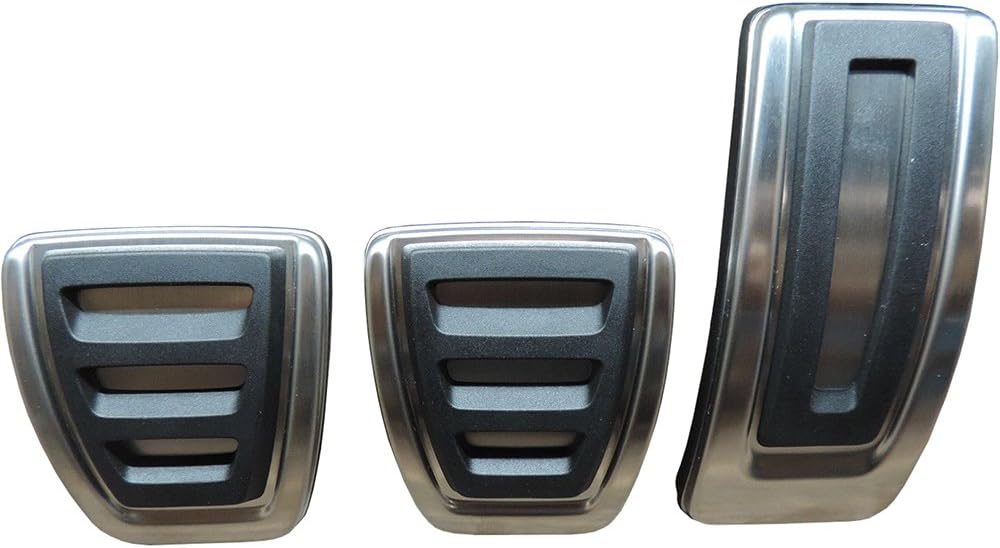 Audi 8V1064200 Pedalkappen-Set für A1 (Pa)/A3 (AB3) Linkslenker mit Handschalter