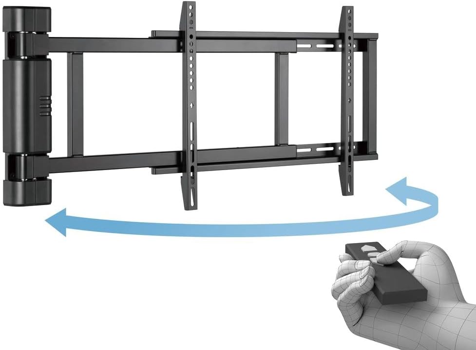 MULTIBRACKETS - TV Wandhalterung mit Motor und Fernbedienung für TV. Ref. Motorswingarm XL Large