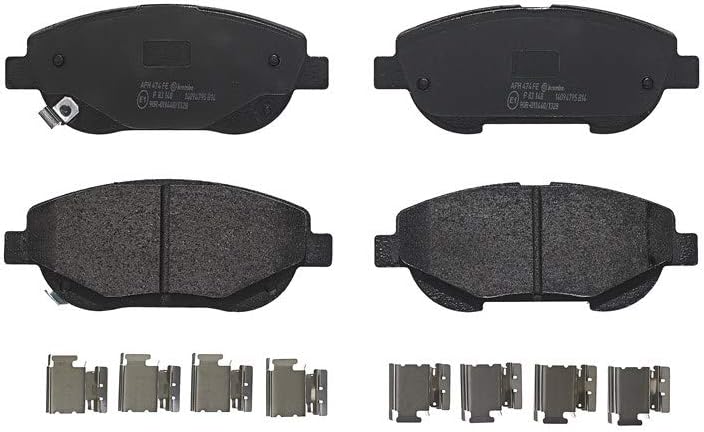 Brembo P83148 Vordere Bremsbeläge, Anzahl 4