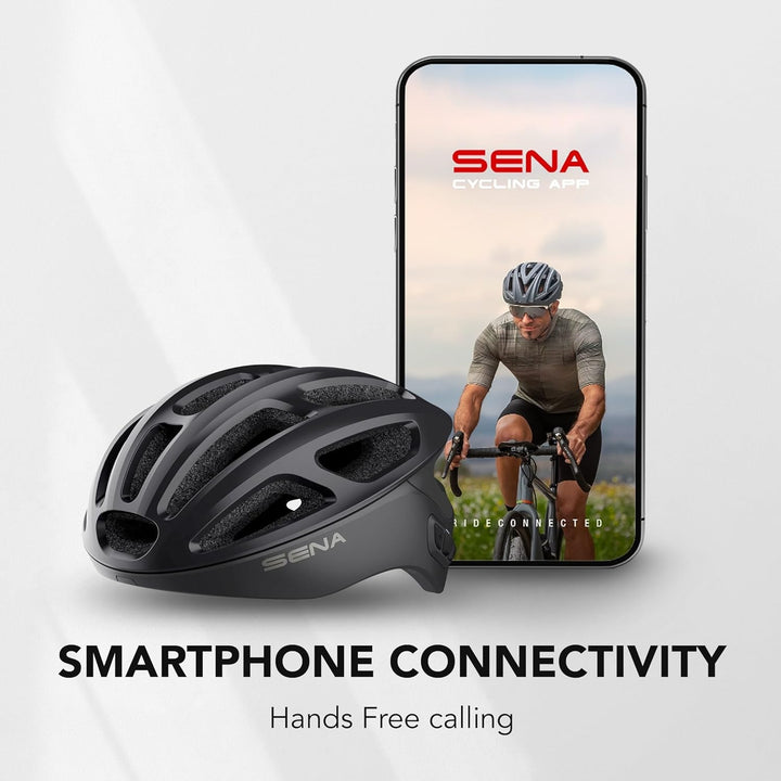 Sena R1 Smart Fahrradhelm, Electric Tangerine